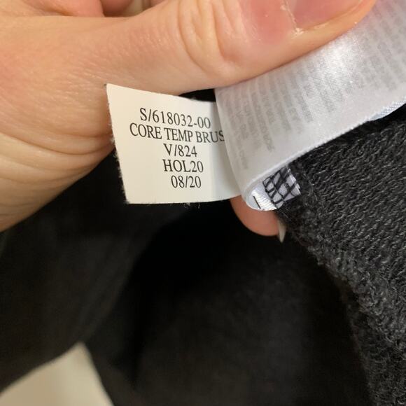 Banana Republic dark gray Core Temp 1/4 zip pullover - Picture 5 of 5